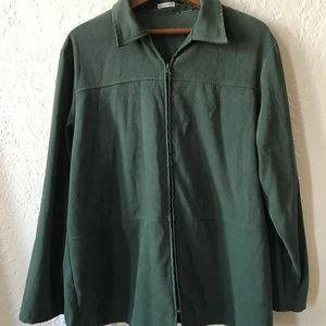 90's style army green jacket